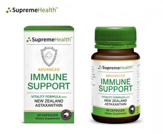 SupremeHealth 至上健康 虾青素大豆卵磷脂软胶囊 60粒 增强免疫力